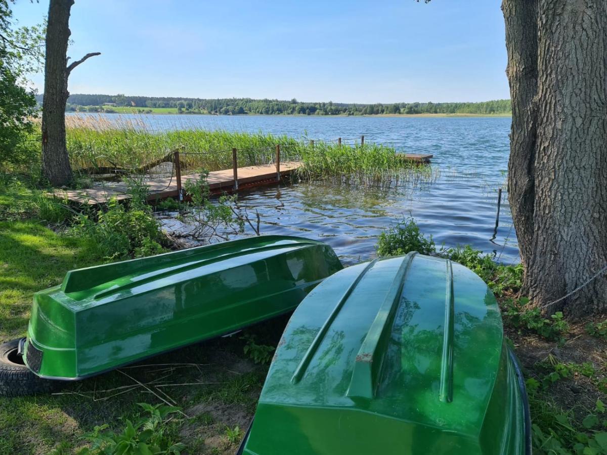 Siedlisko Nr 4A Nad Jeziorem Skarlinskim, Jezioro, Mazury, Domki Letniskowe Kurzetnik Exterior foto